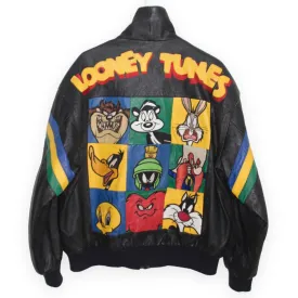 Rare Looney Tunes Original Leather Jacket (L)