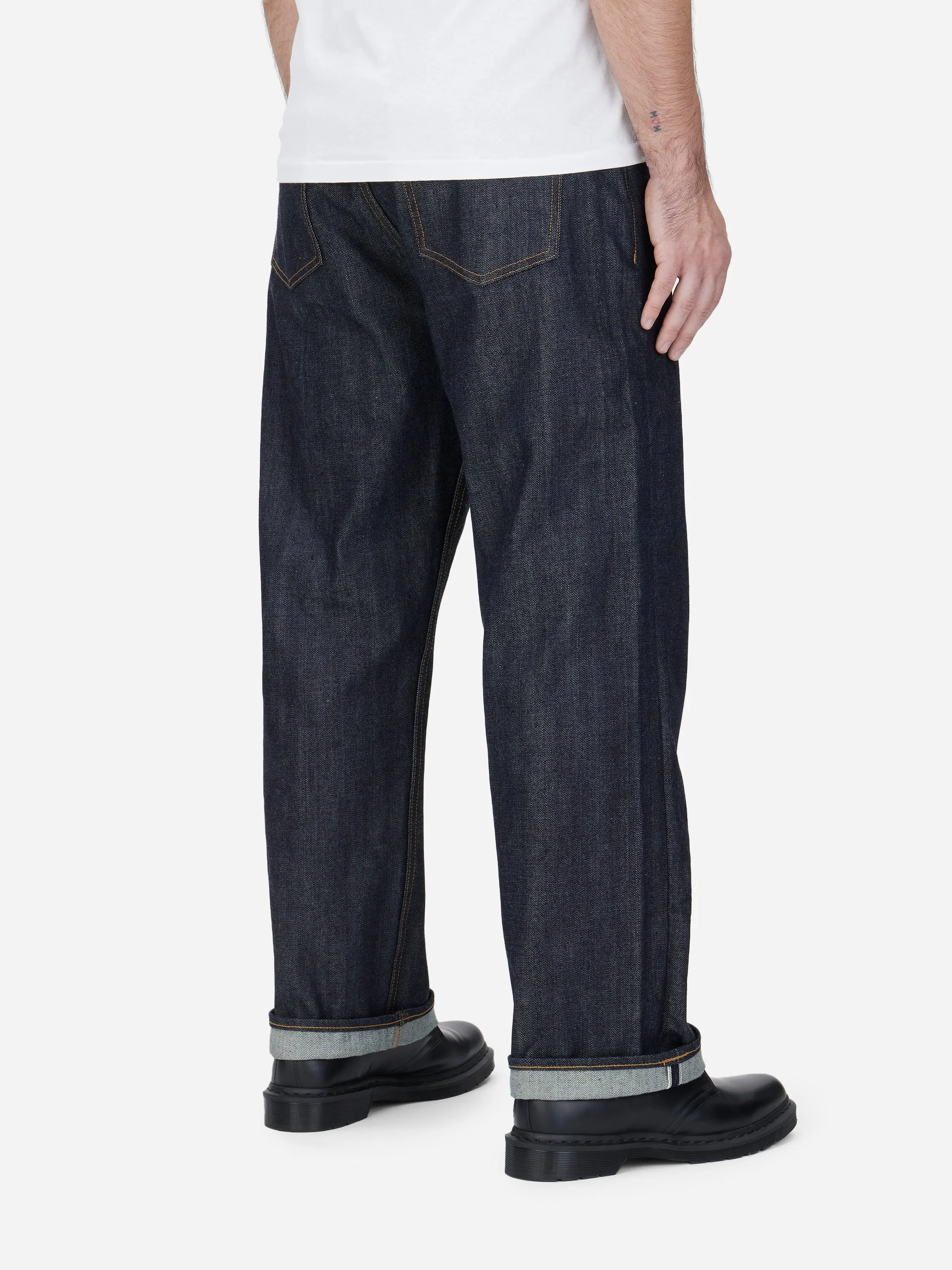 RS-100x ~ Relaxed Straight - Indigo Selvedge