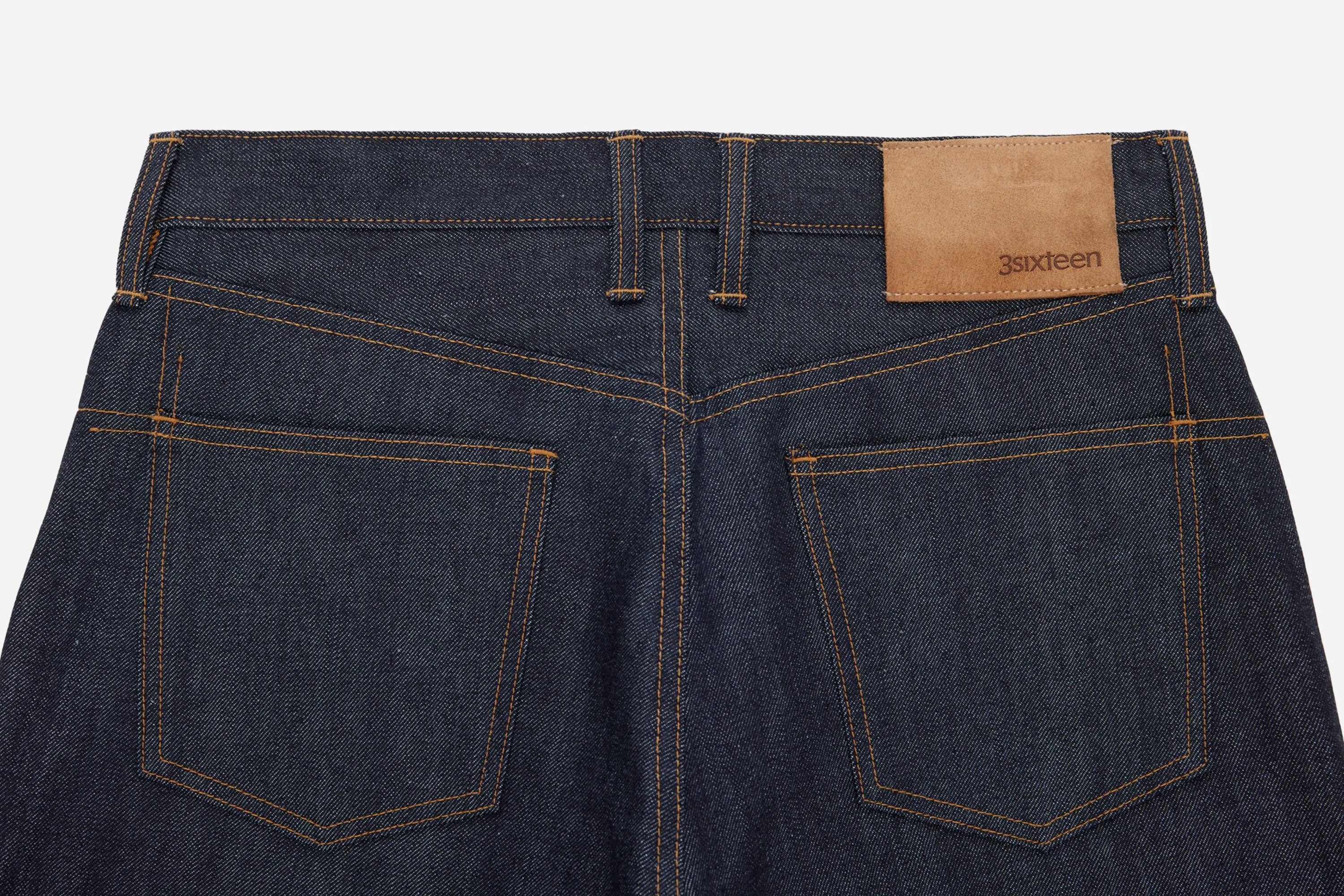 RS-100x ~ Relaxed Straight - Indigo Selvedge