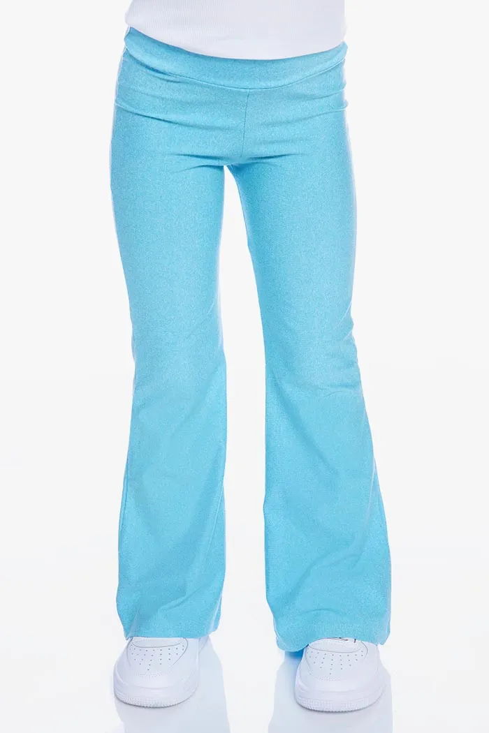 Simply Soft Luxe Flare Legging - Neon Aqua