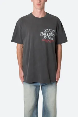 Sleepy Hallows Tee - Washed Black