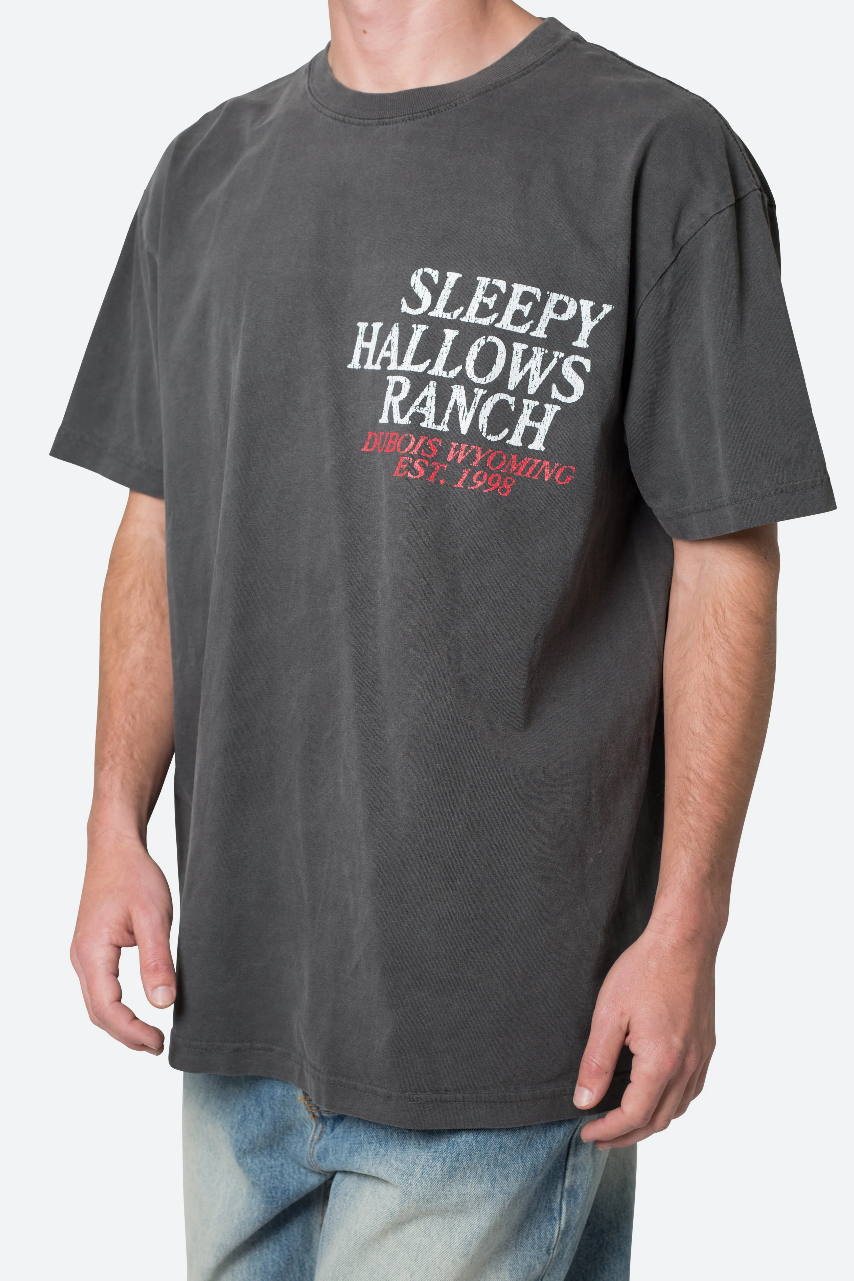 Sleepy Hallows Tee - Washed Black