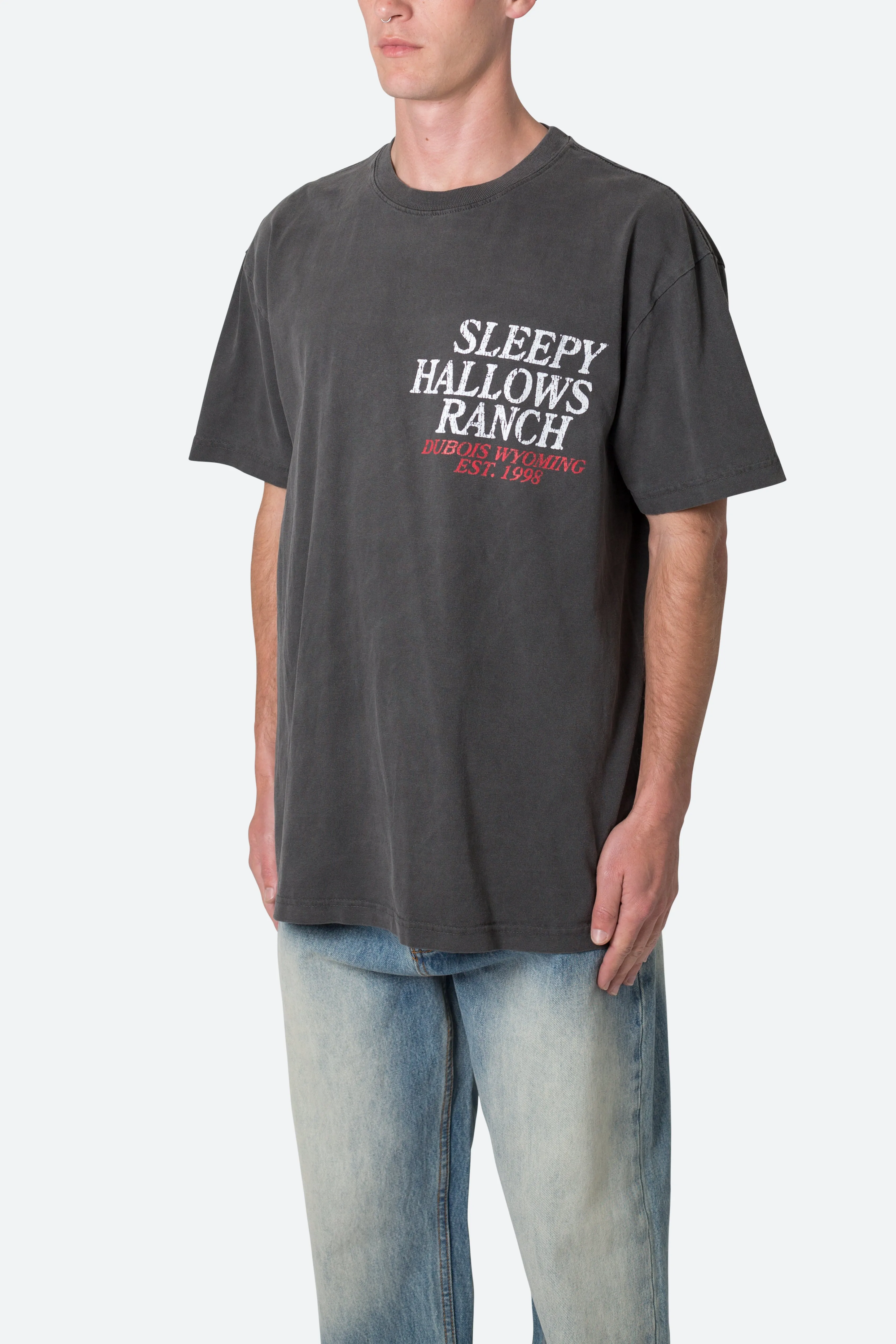 Sleepy Hallows Tee - Washed Black