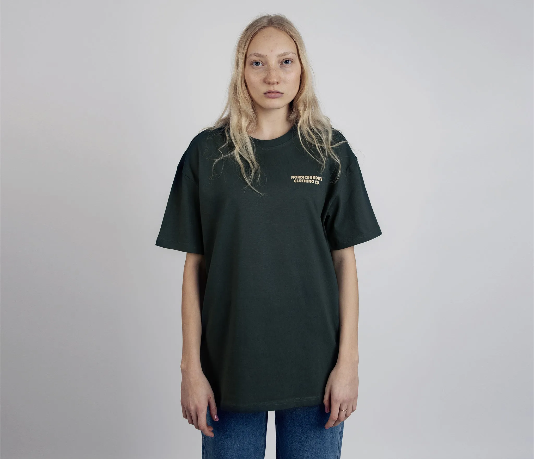 Snufkin Fishing T-Shirt Unisex - Dark Green