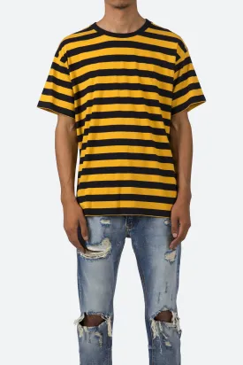 Striped Tee - Yellow/Black