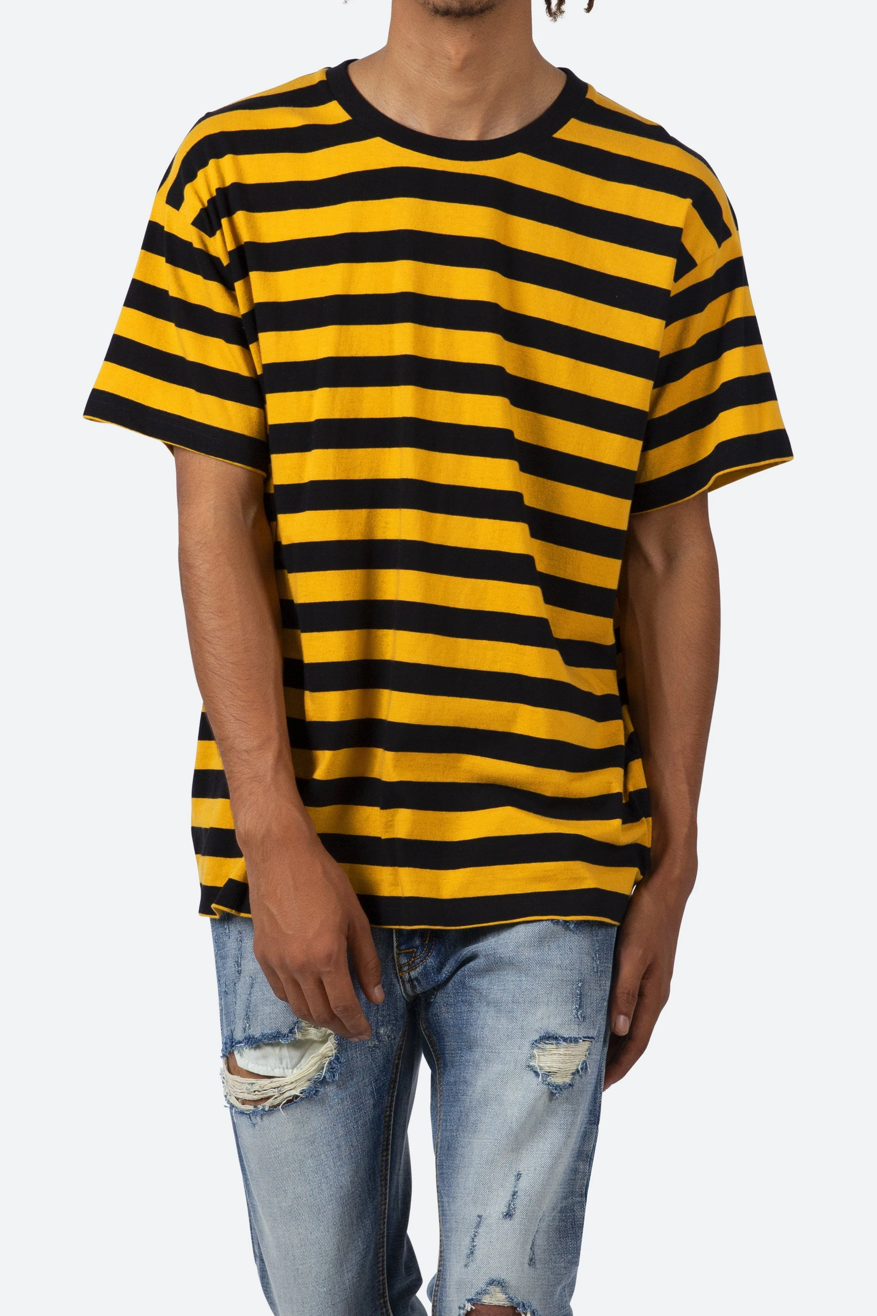 Striped Tee - Yellow/Black