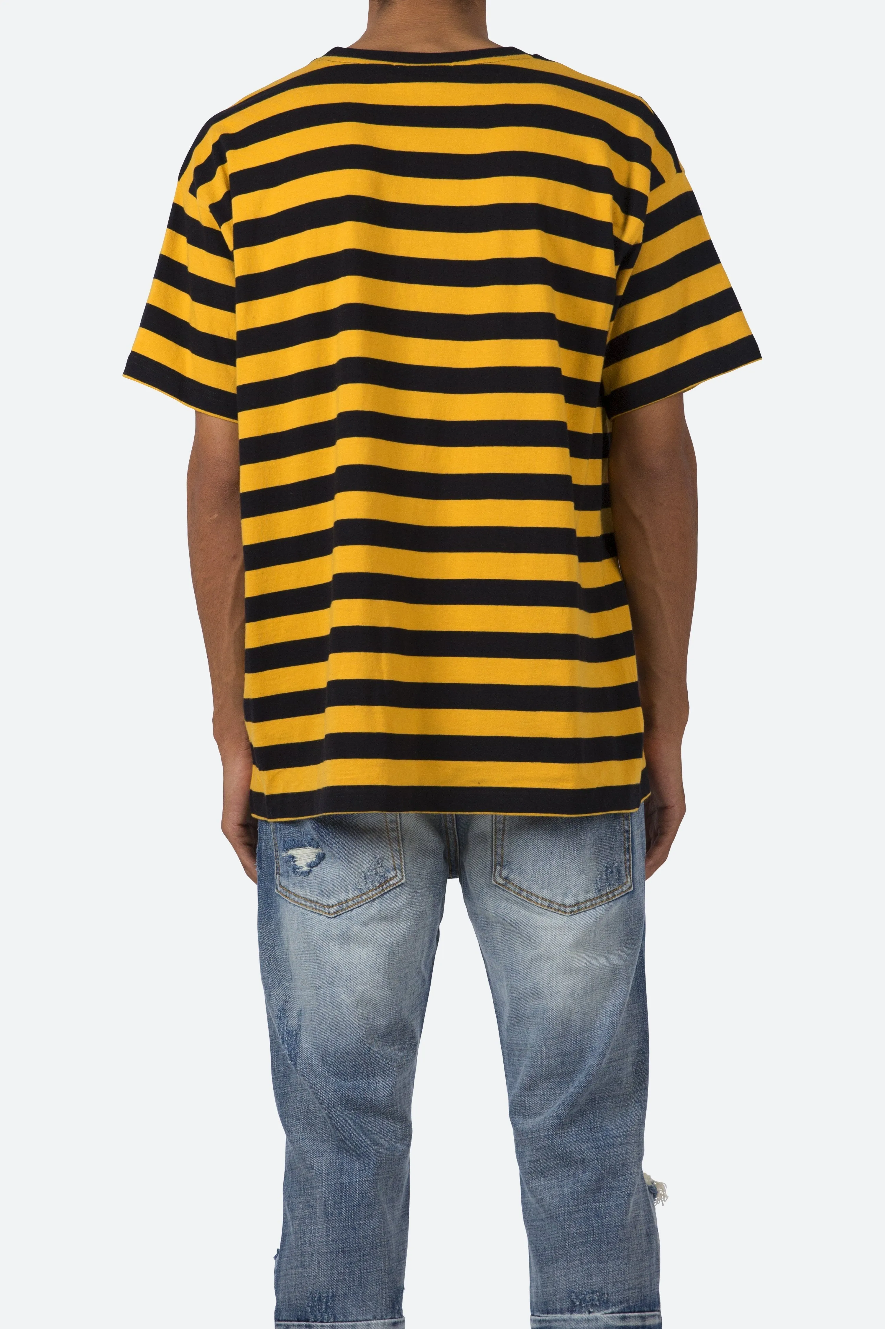 Striped Tee - Yellow/Black