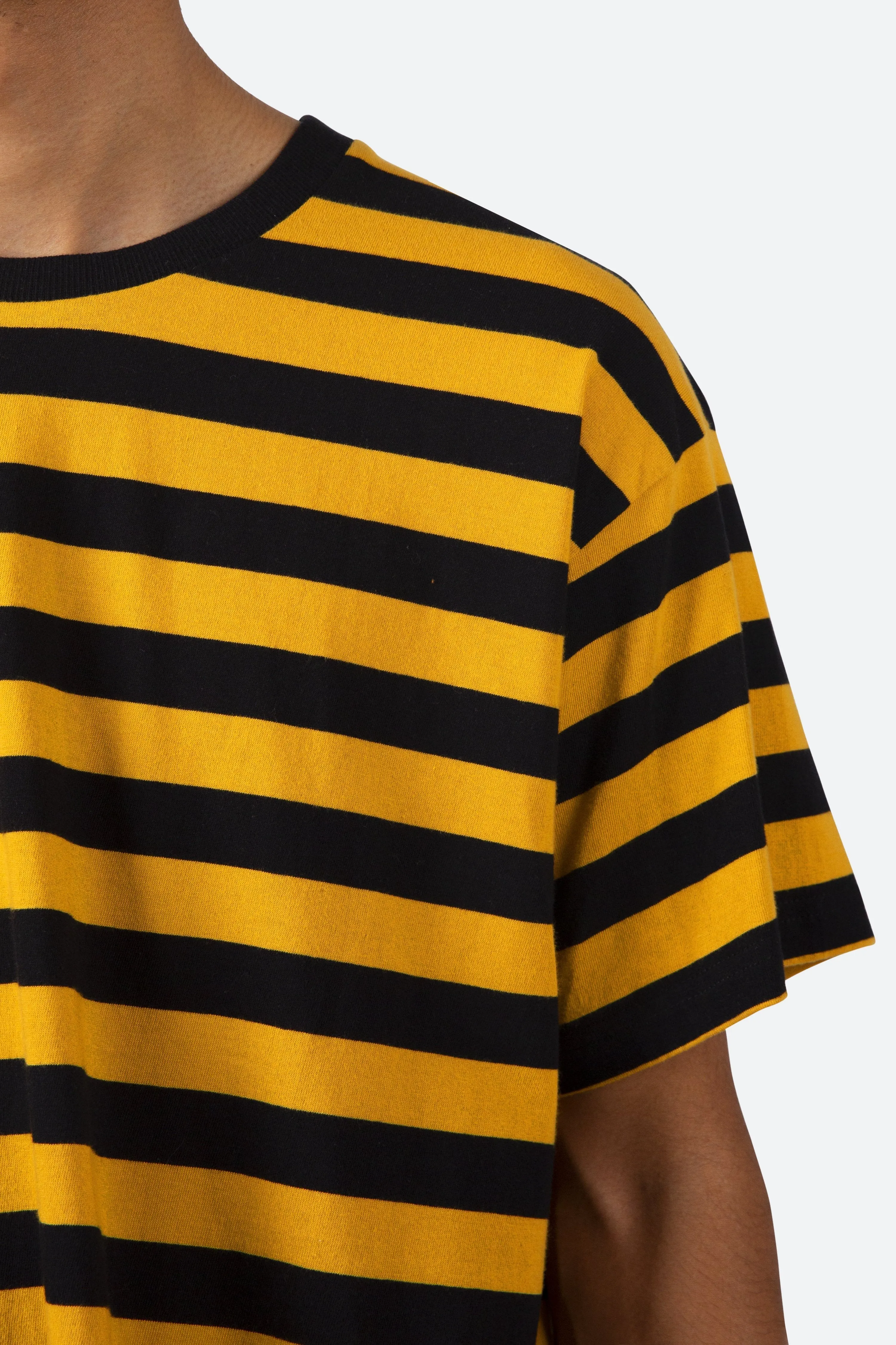 Striped Tee - Yellow/Black