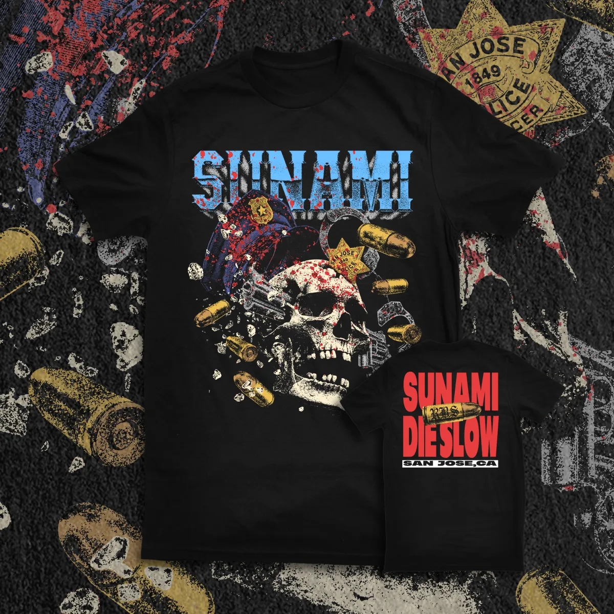 SUNAMI "SKULL" SHIRT (PRE-ORDER)