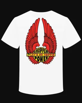 T-shirt "Chopper Power Let's go trippin"