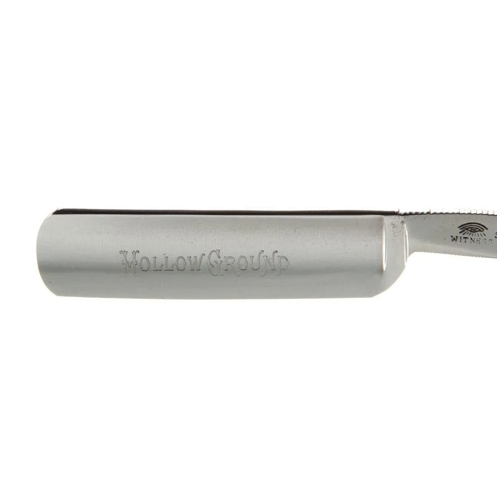 Taylor "Eye Witness" 6/8 Hollow Ground Round Tip Straight Razor