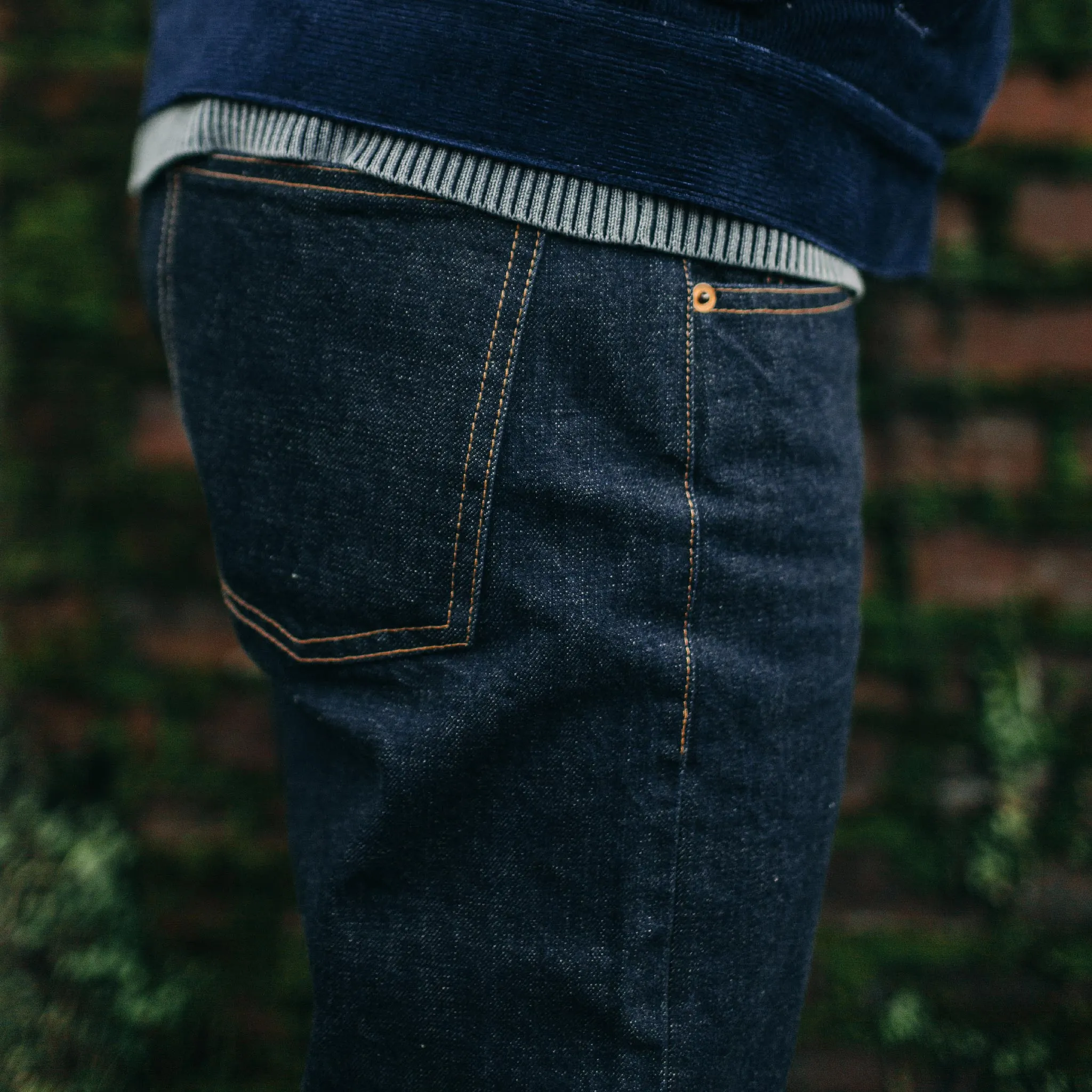 The Democratic Jean in Rinsed Organic Selvage