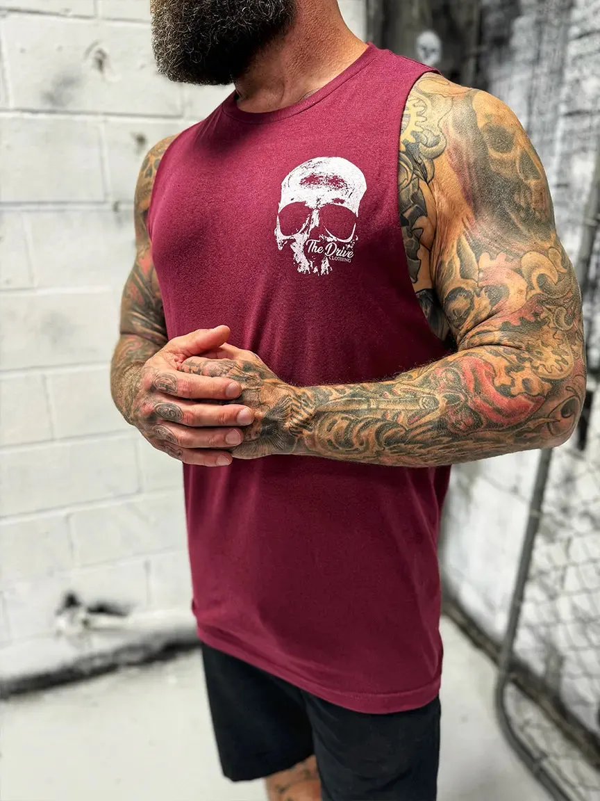 THE DRIVE TANK TOP*MAROON*