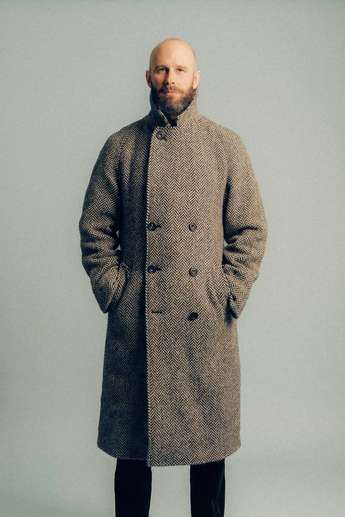 The Classic English Tweed Overcoat