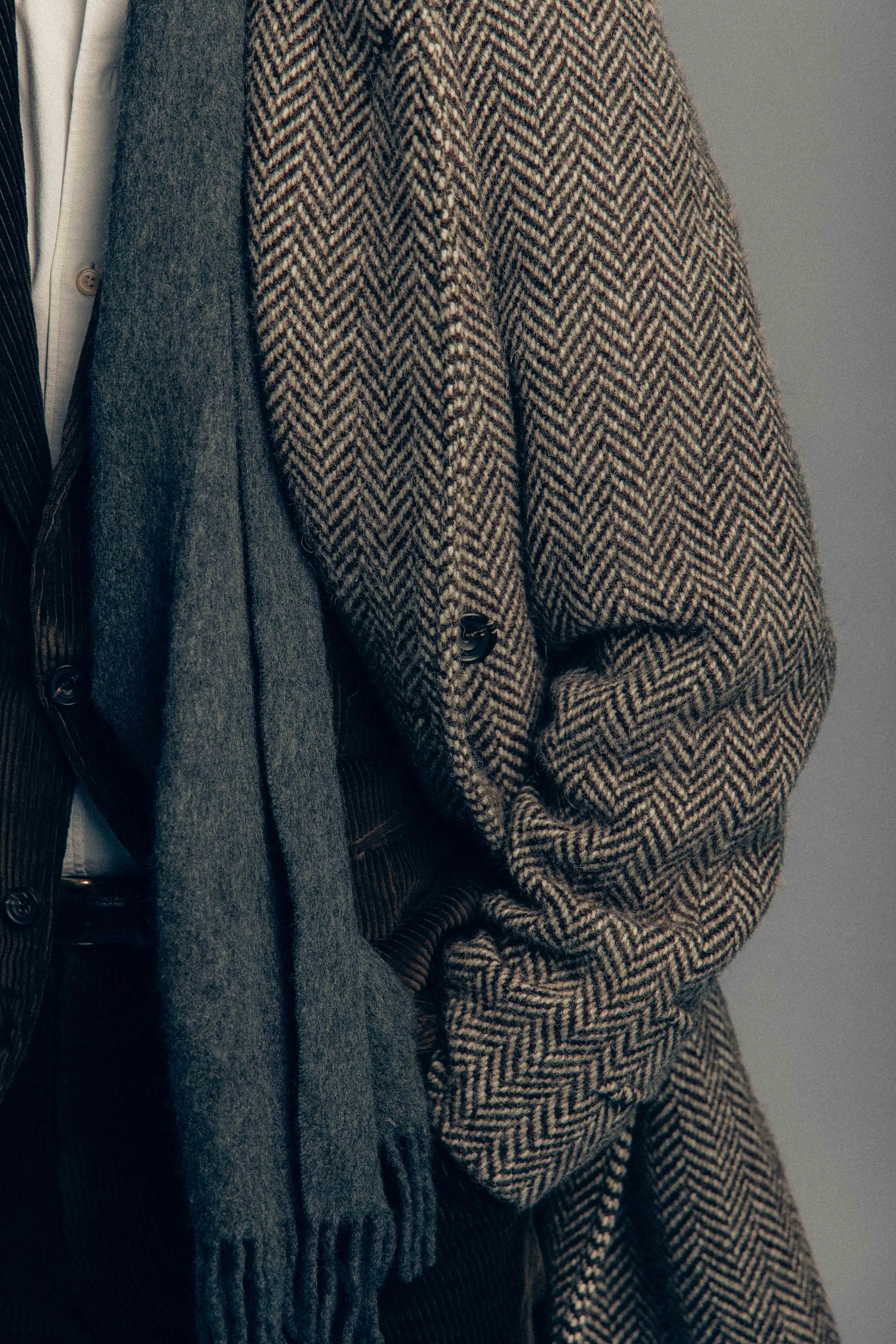 The Classic English Tweed Overcoat