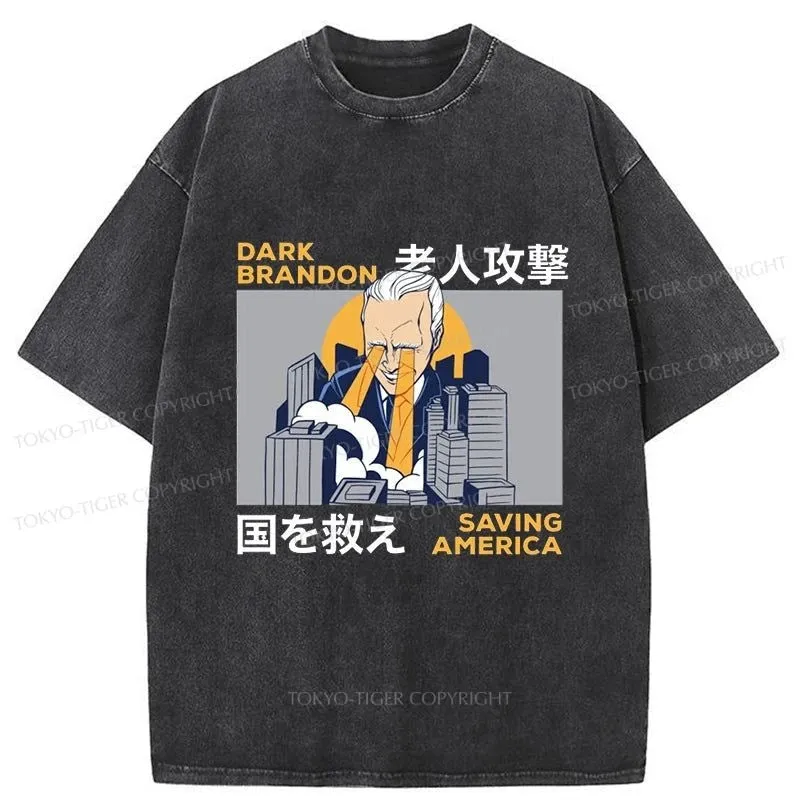 Tokyo-Tiger Funny Meme Dark Brandon T-Shirt