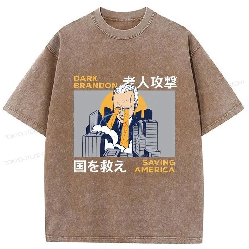 Tokyo-Tiger Funny Meme Dark Brandon T-Shirt