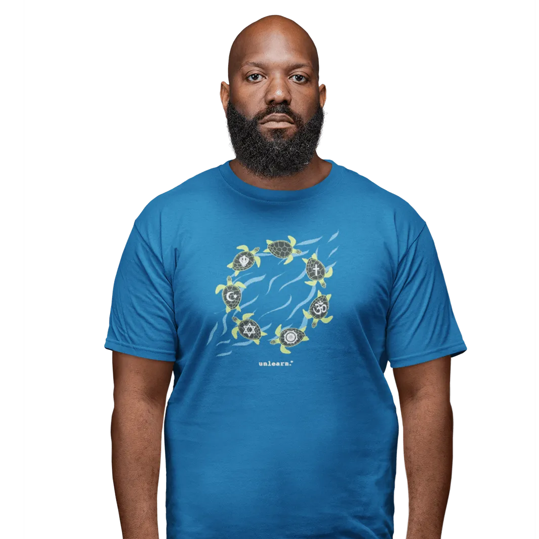 Turtles - Relaxed Fit Heather Blue T-Shirt*