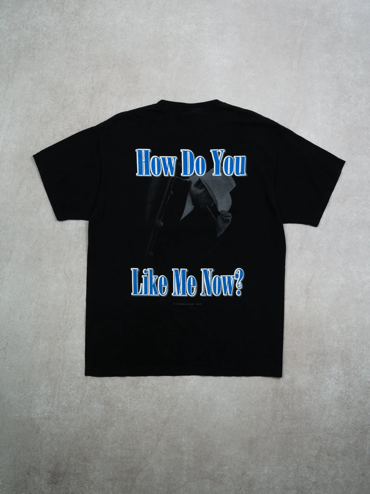 Vintage '00 Black Toby Keith How Do You Like Me Now Tour Tee (M)