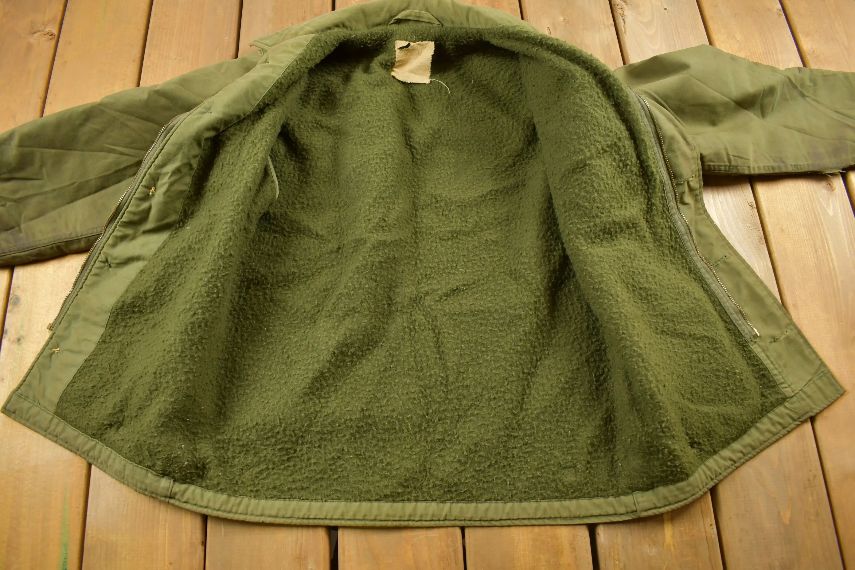 Vintage 1940s British Military Field Jacket / WW2 Era Jacket / Army Green / Vintage Military /Combat Jacket / Militaria