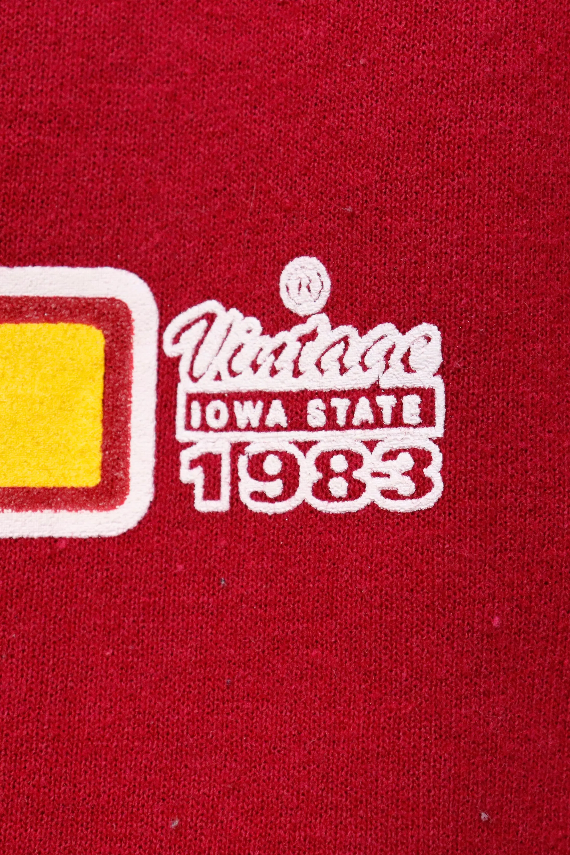 Vintage 1983 Iowa State Mascott Sweatshirt Sz M