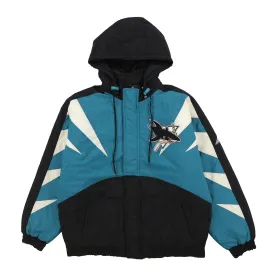 Vintage 90s San Jose Sharks Big Logo Jacket