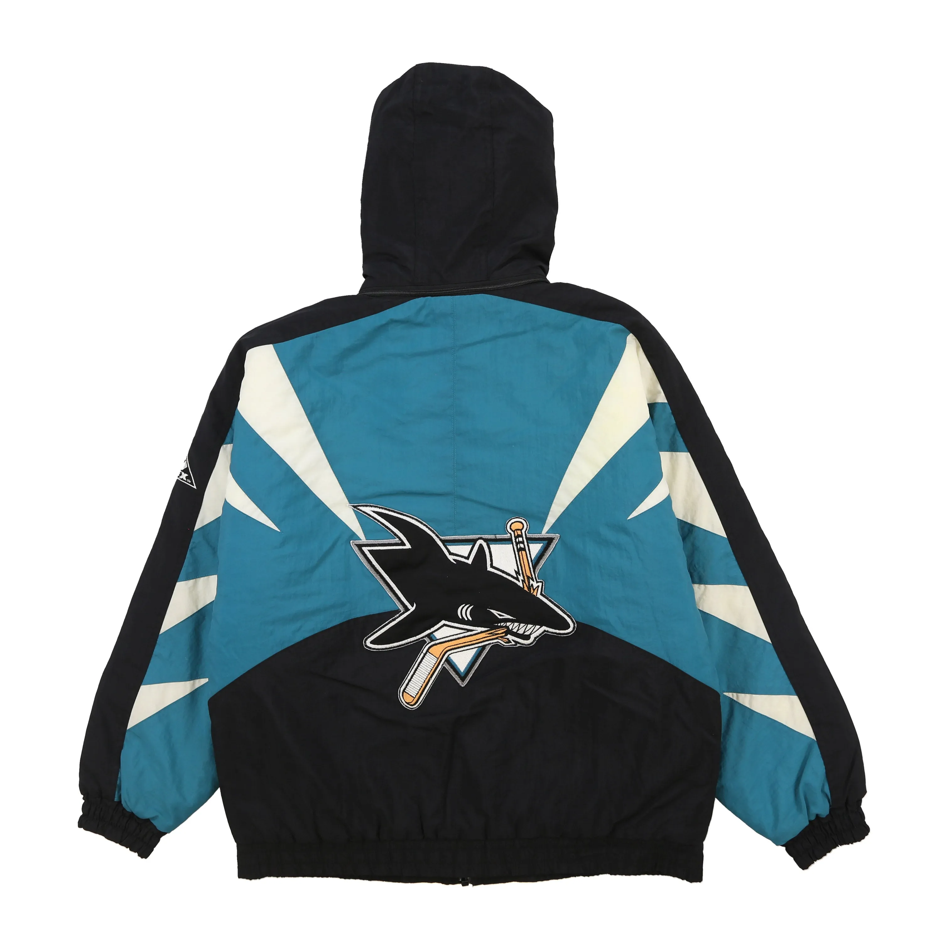 Vintage 90s San Jose Sharks Big Logo Jacket