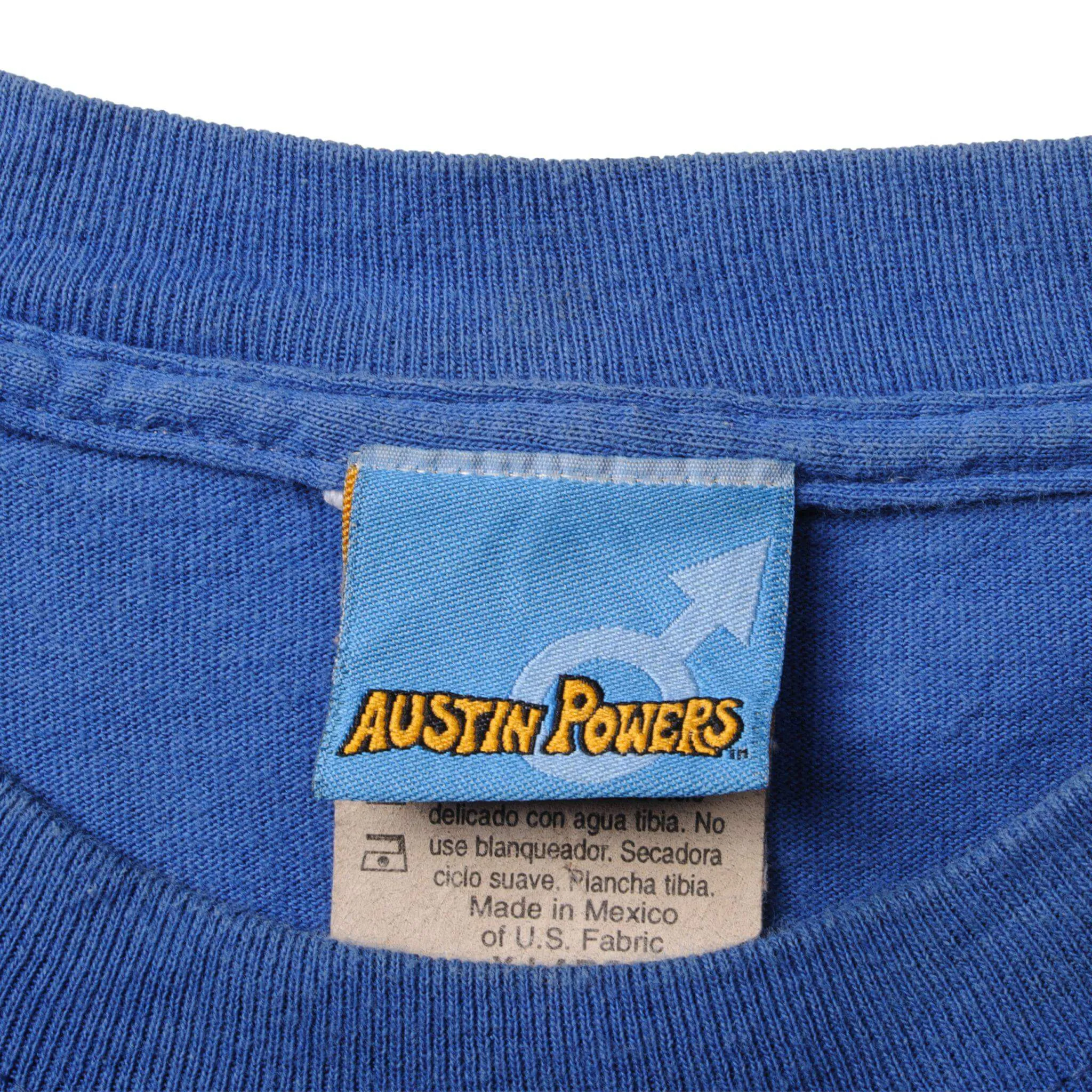 VINTAGE AUSTIN POWERS TEE SHIRT 2002 SIZE XL