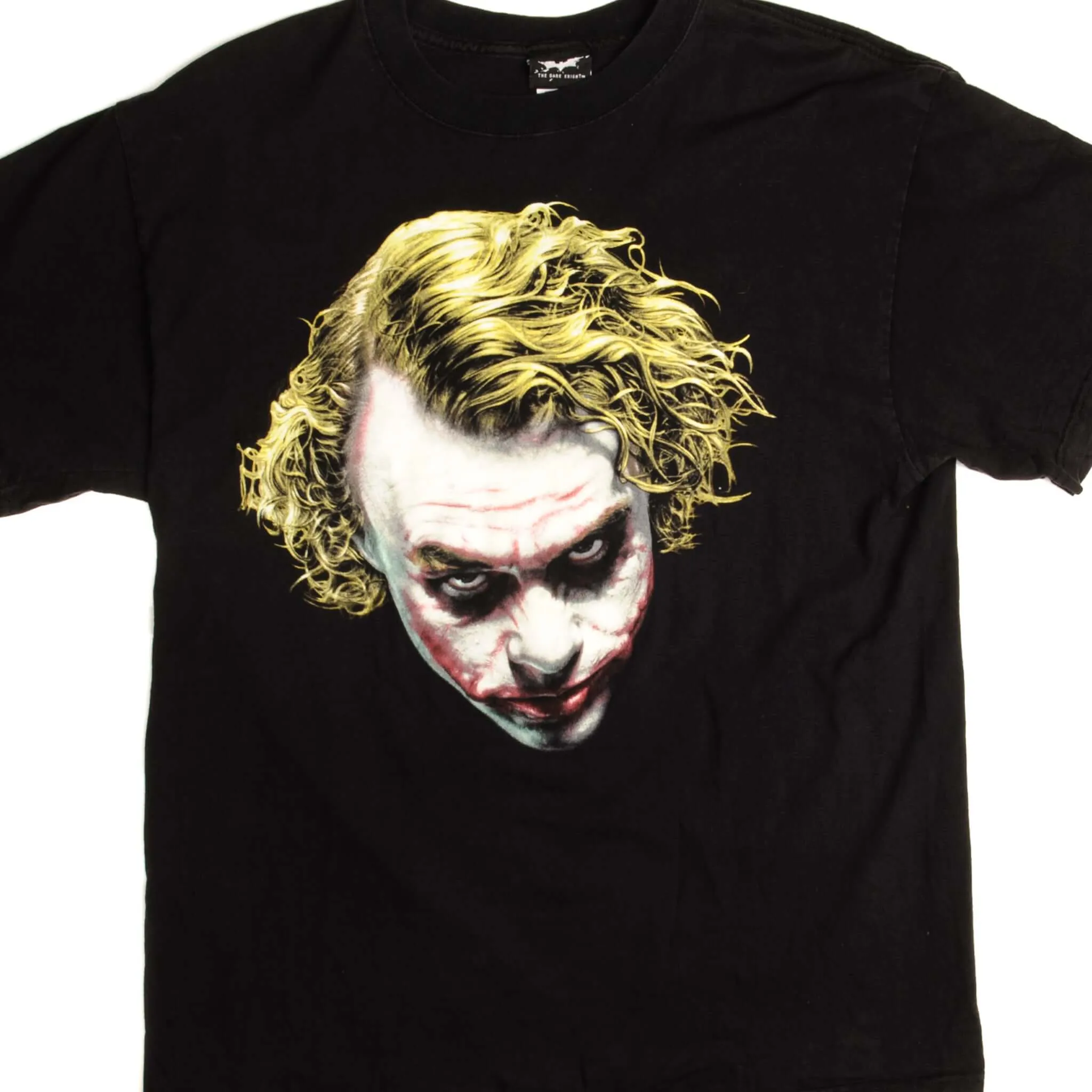 VINTAGE BATMAN MOVIE THE DARK KNIGHT THE JOKER TEE SHIRT SIZE MEDIUM