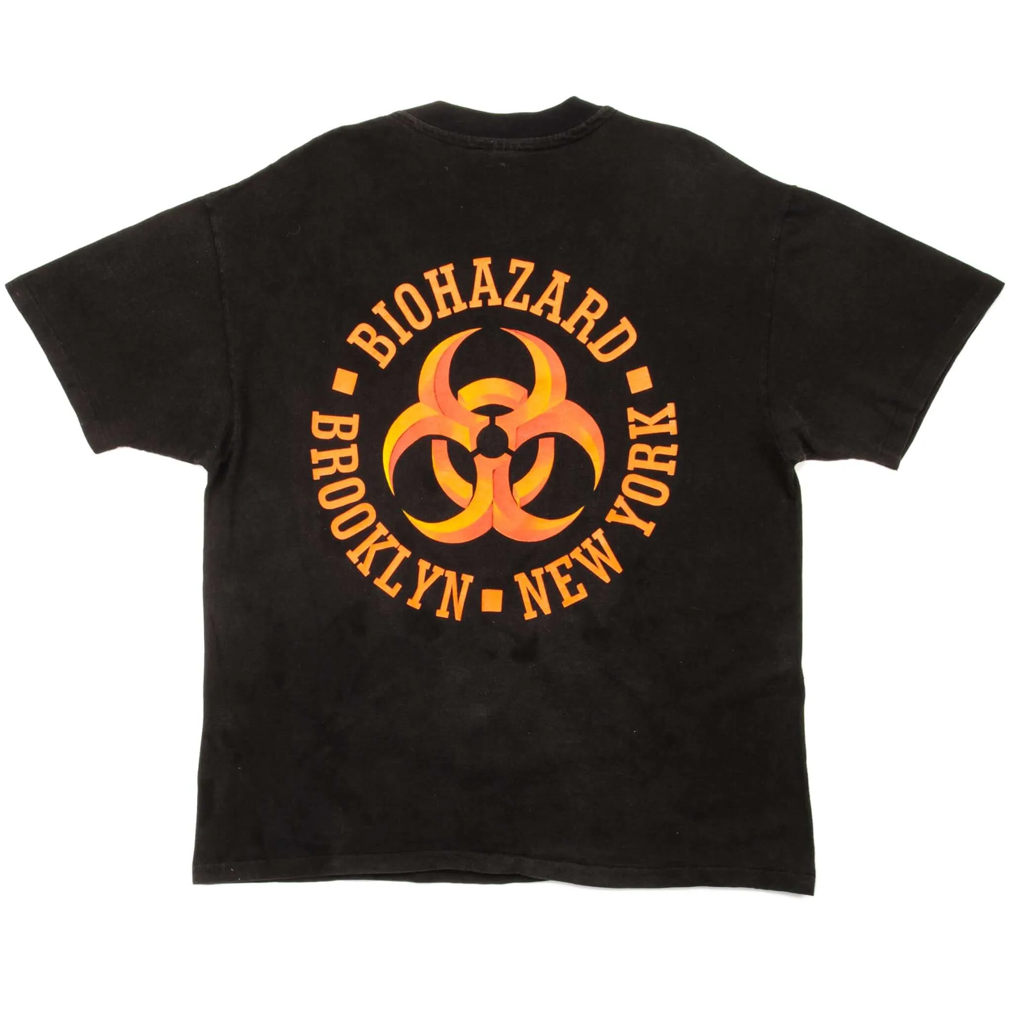 VINTAGE BIOHAZARD TEE SHIRT 1992 SIZE LARGE MADE IN USA