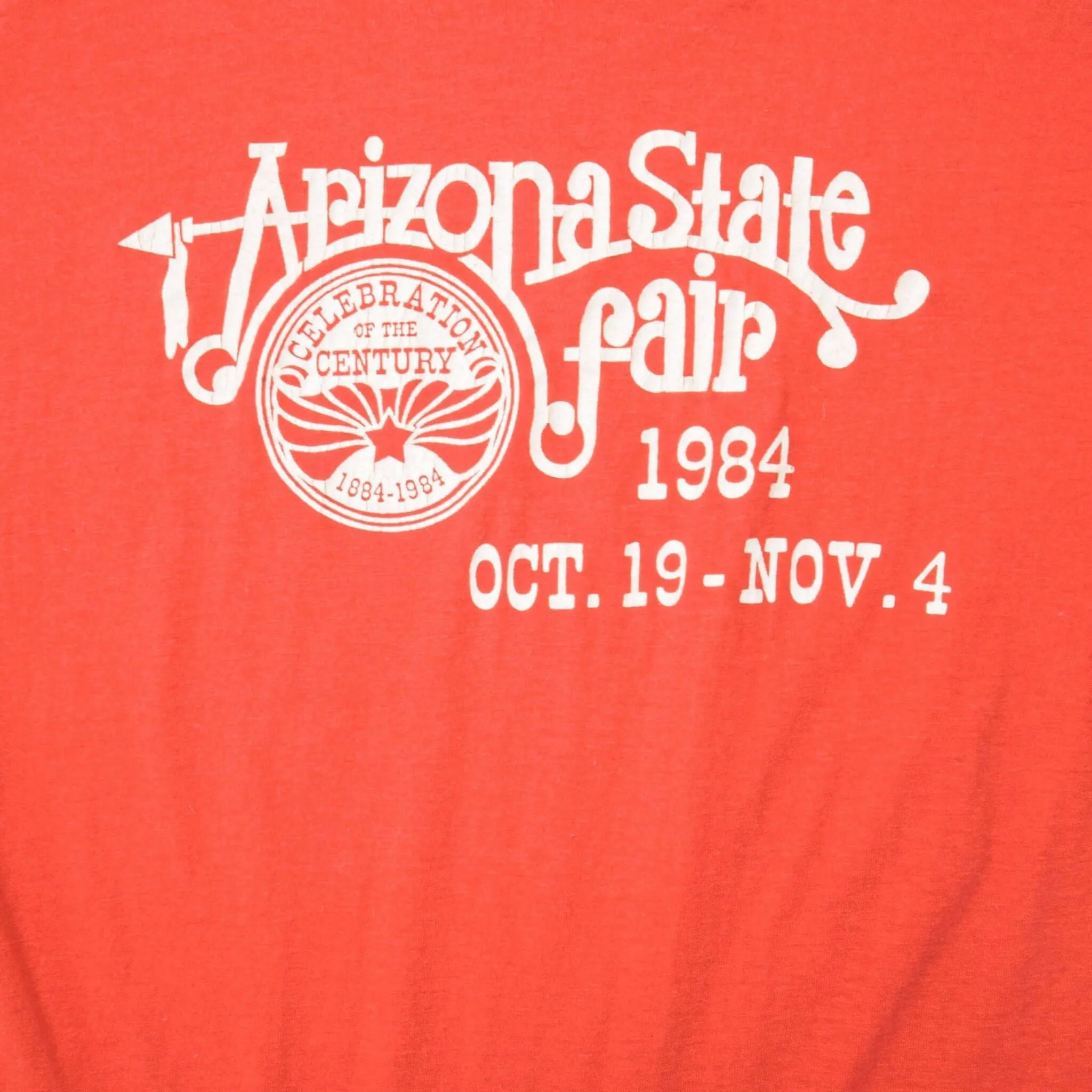 VINTAGE COCA COLA ARIZONA STATE FAIR TEE SHIRT 1984 SIZE XS MADE IN USA