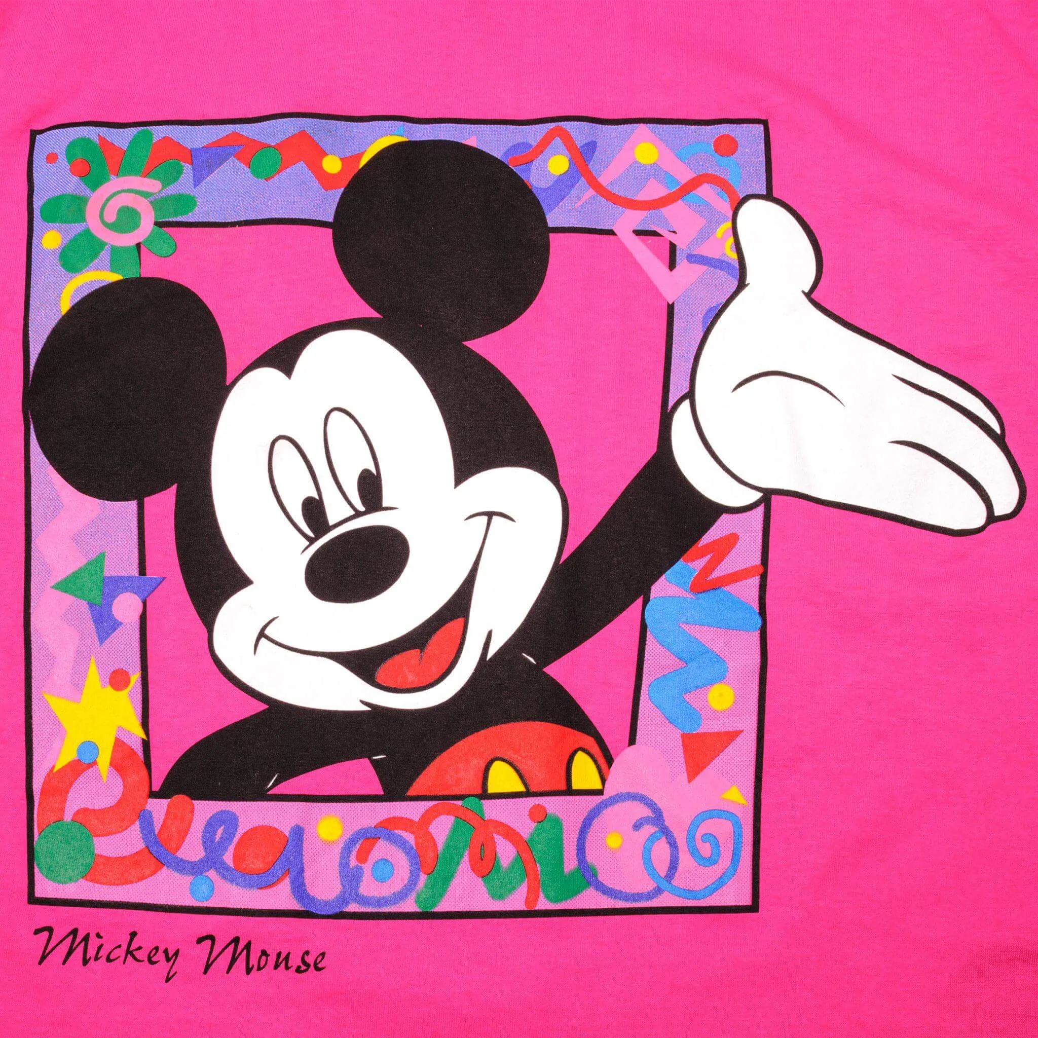 VINTAGE DISNEY MICKEY TEE SHIRT SIZE XL DEADSTOCK NOS 1990s