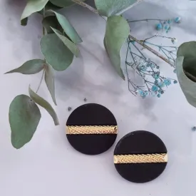 Vintage earrings - Black