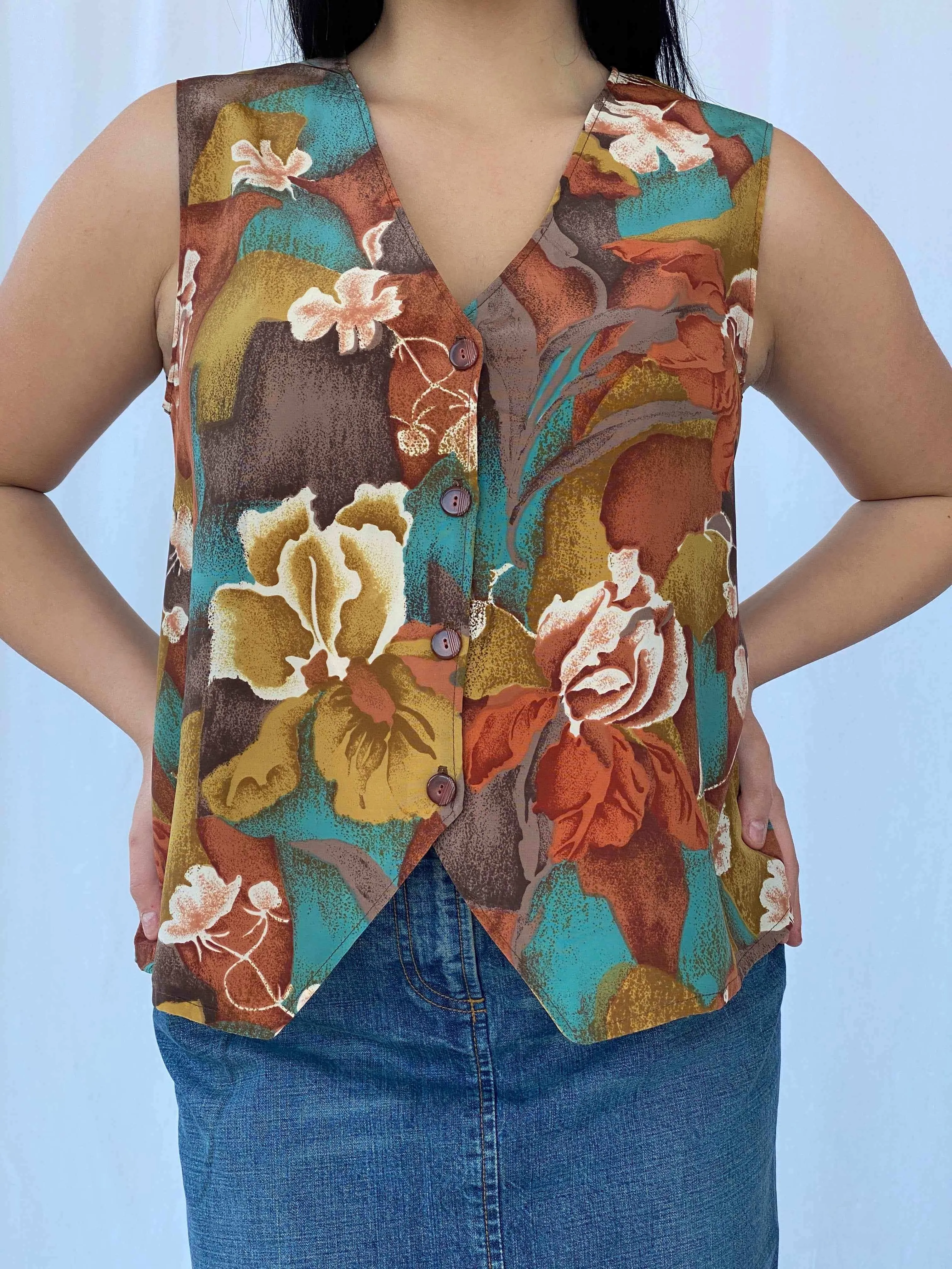 Vintage Floral Shirt