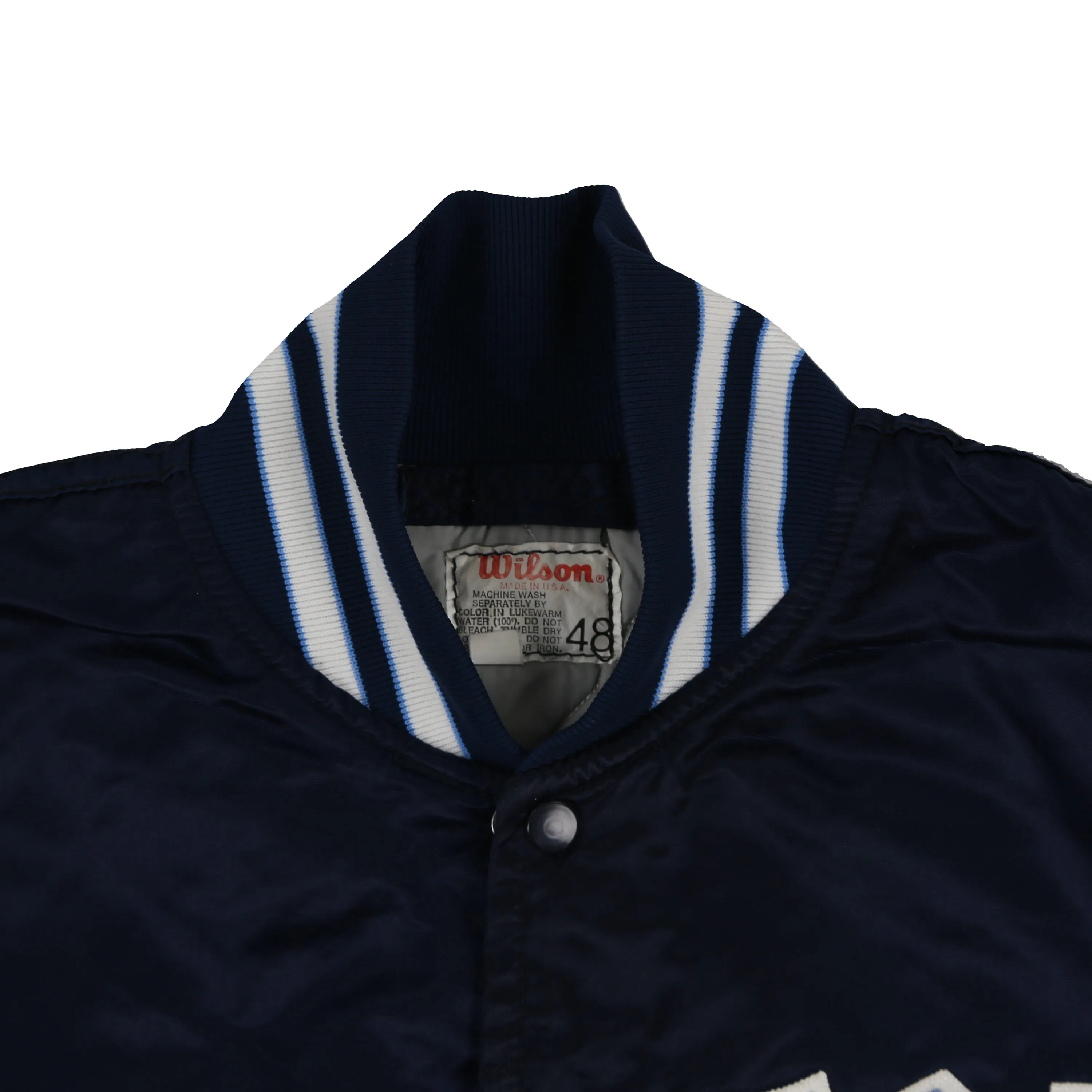 Vintage Maine Satin Baseball Jacket by Wilson