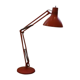 Vintage Orange Task Lamp, 1960s (NYC)