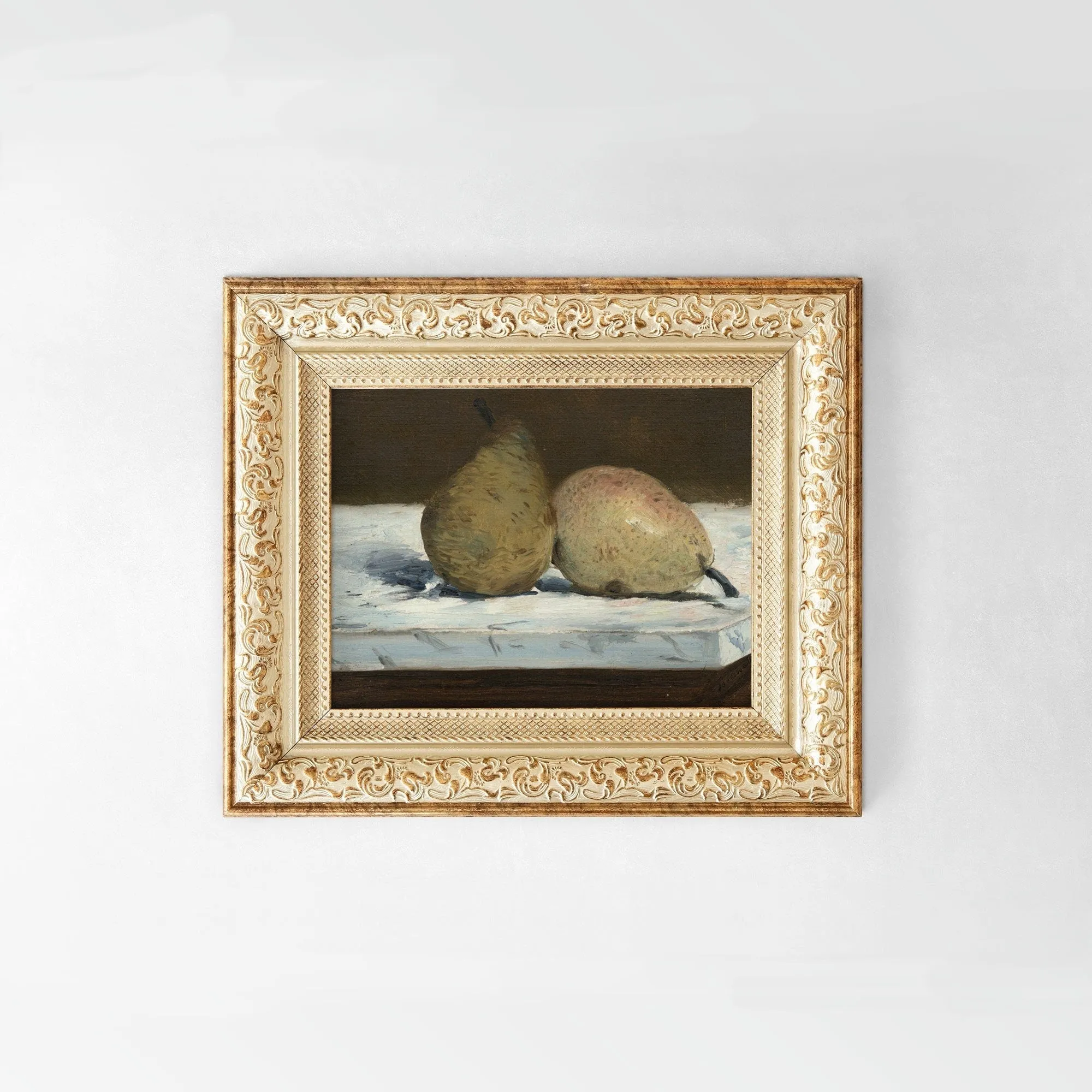 Vintage Pears Kitchen Wall Art