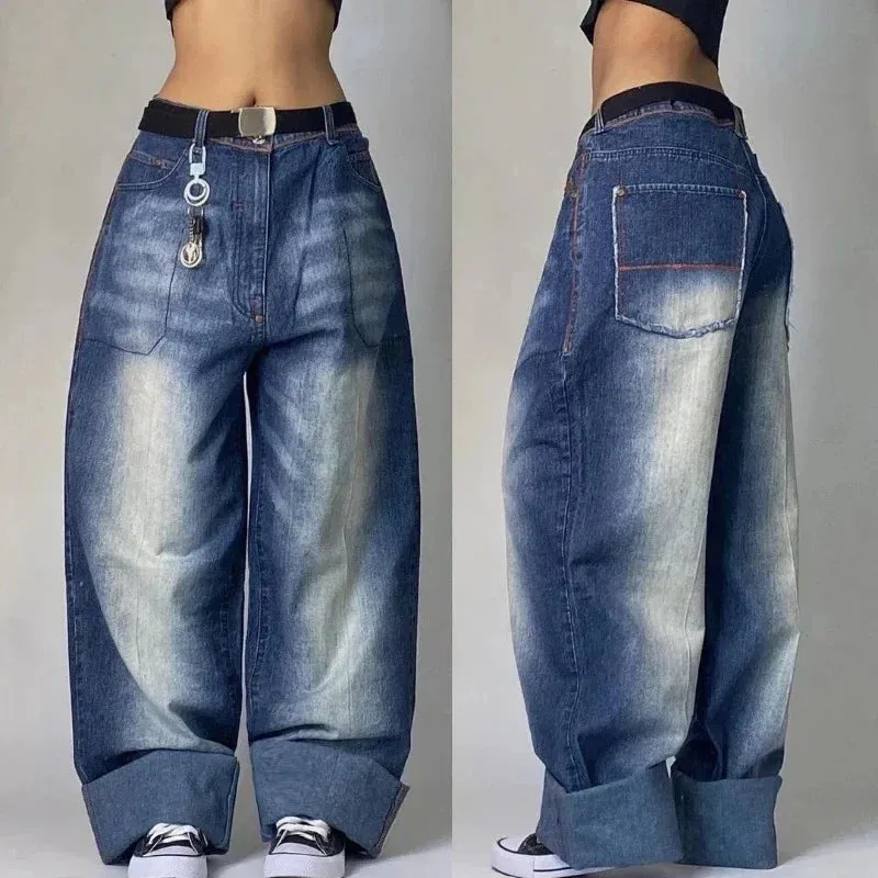 Vintage Washed Halloween Baggy Pants