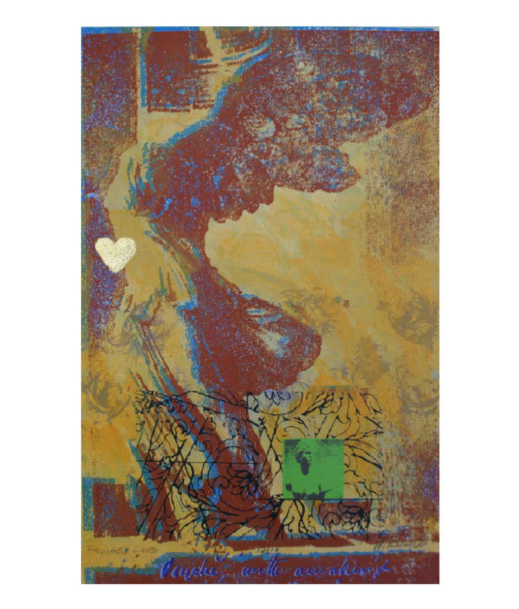 Walter Knabe Artwork Psyche's Love Limited Edition Screenprint