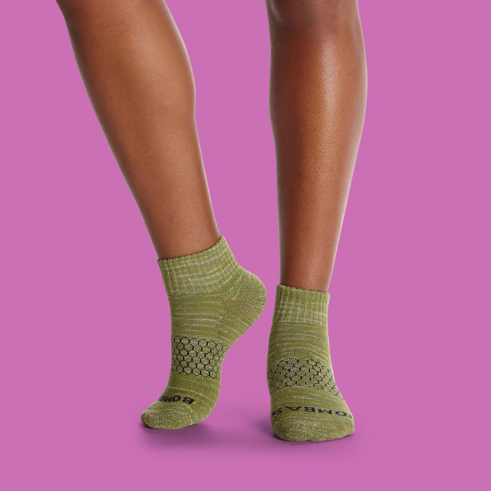 Women's Sparkle Quarter Sock 4-Pack