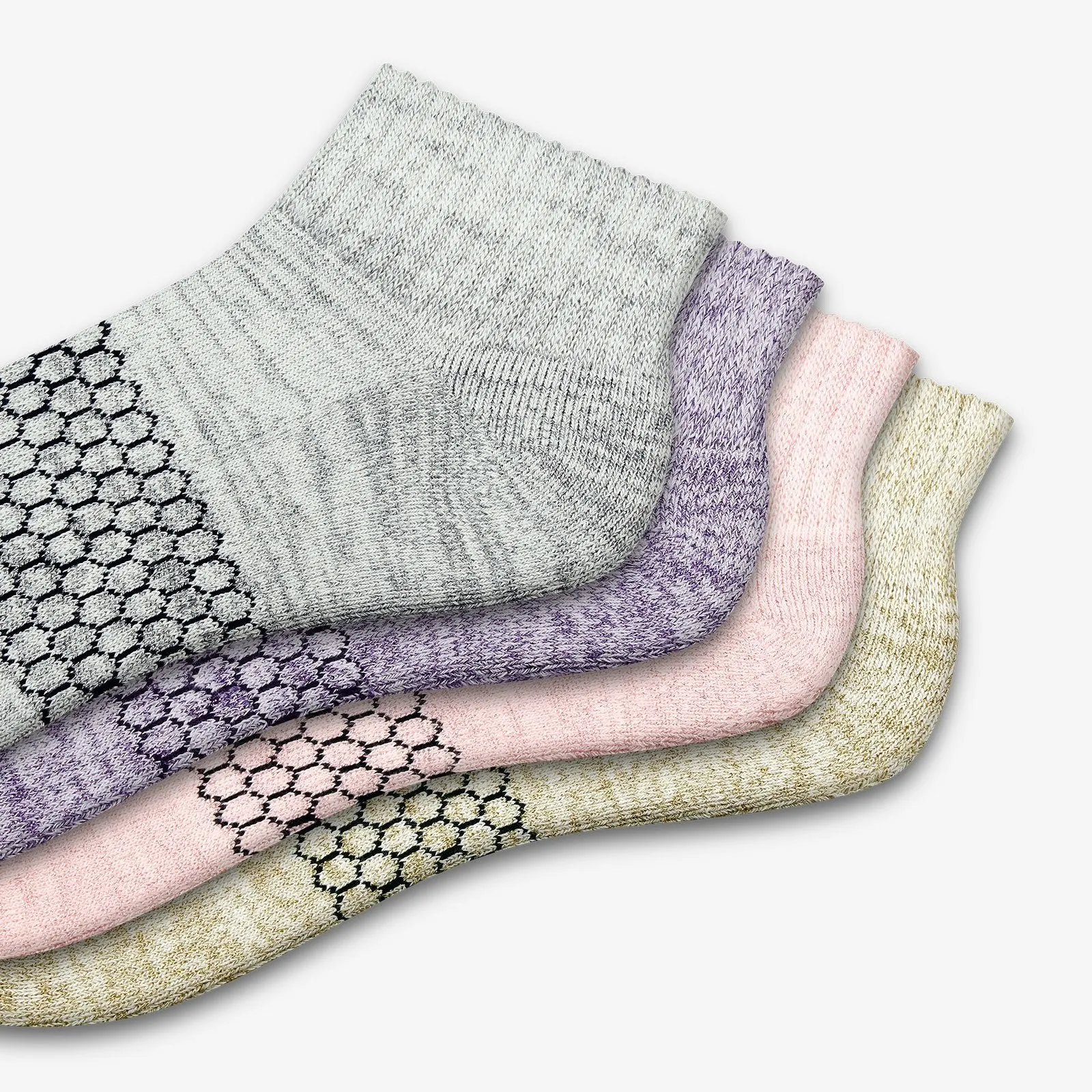 Women's Sparkle Quarter Sock 4-Pack