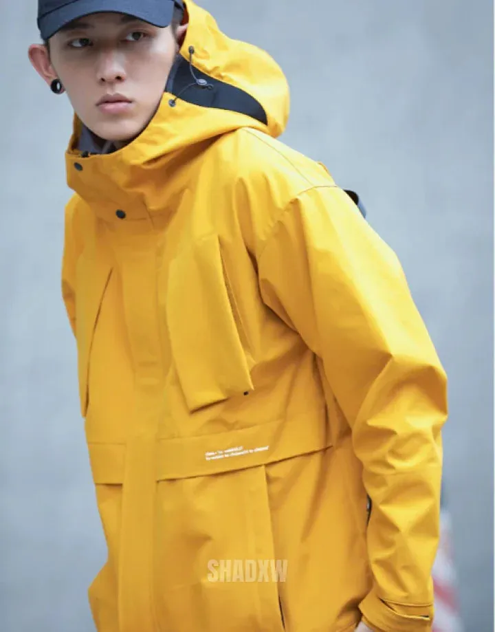 Yellow Techwear Jacket